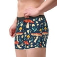 thumbnail image 4 of Kll Colorful Mushrooms Men'S Cotton Boxer Briefs Underwear-Medium, 4 of 9