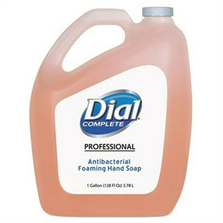 

Dial Complete Antimicrobial Foaming Hand Soap Fresh Scent 1 Gallon Case Of 4