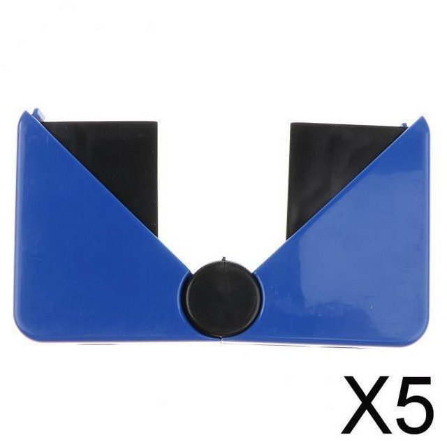 Juguete Astronómico Plegable para Niños 5x 3X25 para Observación de Aves, Regalo de Viaje para Acampar Al Aire Libre, Color Azul 5 piezas