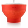 thumbnail image 1 of Original Microwave Popcorn Popper, Silicone Popcorn Maker, Collapsible Bowl (Red), 1 of 8