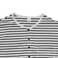 thumbnail image 5 of Tisuna Mens Fall T-Shirts Soft Henley Neck Tops Men Striped Shirts For Workout Gym Size Xxxl, 5 of 8