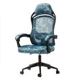 thumbnail image 6 of SUGIFT Camouflage Gaming Chair Computer Chair with Adjustable Height Blue, 6 of 9