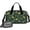 Dark Green Dinosaurs, variant on Women Men Gym Bag,Dark Green Dinosaurs Christmas Pattern Small Duffle Bag Spend the Night Bags for Women with Shoes Compartment Washbag,Detachable Shoulder Strap,19.7x8.3x11 Inches