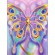 thumbnail image 3 of Tank Top de Color Degradado con Estampado de Mariposa en Talla Extra Rosegal  Camisetas sin mangas de talla grande, 3 of 5
