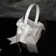 thumbnail image 4 of Advancent Cesta de flores con lazo romántico de diseño Simple de 2 piezas, cestas para portador de anillo de compromiso de boda, decoración de Decoración del hogar Verde, 4 of 6