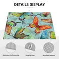 thumbnail image 4 of Easygdp Retro Seamless Flying Butterflies Microfiber Absorbent Dish Drying Pad,Kitchen Drying Mat,Can Be Hung, Strong Water Absorption Capacity,Quick Drying, 4 of 9