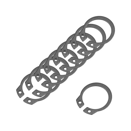 

20mm External Circlips Retaining Snap Rings 65Mn 100pcs