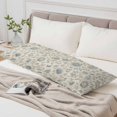 thumbnail image 6 of Vintage Tulips Body Pillow Cover 20 x 60 Inch Decorative Pillow Cover Elegant Floral Botanical Farmhouse Lumbar Pillowcase Seasonal Rectangle Cushion Case for Couch Sofa Bed Living Room, 6 of 9