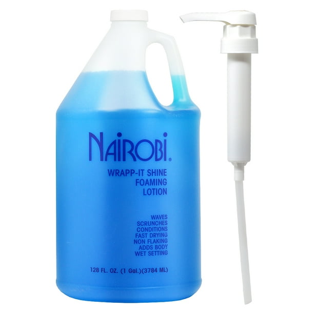 Nairobi WrapIt Shine Foaming Lotion 1Gal/128oz with "Pump"