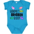 thumbnail image 3 of Inktastic Grandma's Fishing Buddy with Colorful Fish Boys or Girls Baby Bodysuit, 3 of 5