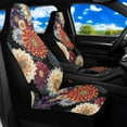 thumbnail image 2 of Binienty Mexican Auto Seat Covers Front Seats Only Dahlia Floral Waterproof Car Bucket Seat Covers Airbag Compatible Car Protection Interior Accessories for Women Gifts, 2 of 8