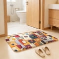 thumbnail image 2 of Abstract Art Ultra Soft Plush Bath Rug,Soft Non-Slip Absorbent Mat,Machine Washable Floor Rug for Bathroom,Entryway and Home Decor, 2 of 6