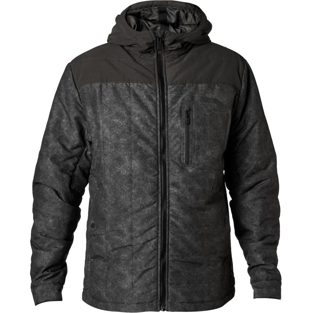 Fox Racing Podium Jacket Black Mens Winter Coat 