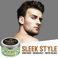 thumbnail image 4 of Woody's Matte Finish Hair Gel Pomade, Water-Soluble Hair Pomade for Men with Strong Hold, 3.4 oz, 4 of 8