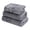 Grey, variant on CozeLy Microfiber Cleaning Cloth Absorbent Reusable Towels for Cars Garage House Bathroom Dishes Floor Multipurpose Washcloths Wipes Rags Cleaner