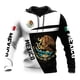 thumbnail image 3 of Sudadera con capucha mexicana para hombre, nueva sudadera con capucha con estampado 3D de la bandera de México, ropa de calle, sudaderas con capucha de diseñador de manga larga para hombre, 3 of 5