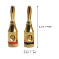 thumbnail image 4 of LEEYNEER 8pcs 4MM Gold Plated Musical Audio Speaker Cable Wire Banana Plug Connector, 4 of 6