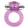 thumbnail image 2 of CalExotics Intimate Couple's Butterfly Fluttering Wings Enhancement Ring Vibrator - Purple, 2 of 2
