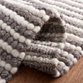 thumbnail image 6 of SAFAVIEH Martha Stewart Natura Christian Striped Area Rug, Ivory/Dark Brown, 9' x 12', 6 of 12