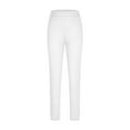 thumbnail image 4 of Lenpel Leggings for Women Soft Comfy High Waisted Full Length Skinny Gym Yoga Pants Workout Lounge Tights, 4 of 6
