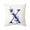 Q, variant on Throw Pillow Covers Alphabet Decorative Pillow Cases ABC Letter Flowers Cushion Covers 18 x 18 Inch Square Pillow Protectors for Sofa Couch Bedroom Car Chair Home Decor