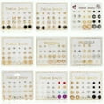 thumbnail image 5 of K-KED 20 Pairs Earrings Set Rhinestone Crystal Pearl Ear Stud Women Delicate Jewelry Gift USA./-9 Pairs/Set Flower, 5 of 9