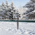 thumbnail image 3 of Medidor de nieve de 24 "para decoración de patio, palo de medición de nieve para adornos navideños, regalos de inauguración de la casa Yuyangstore Medidor de nieve, 3 of 8