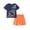 A-Orange Rocket, variant on Emy Dola Toddler Baby Boy Summer Clothes Cute Graphic T Shirt Elastic Waist Pockets Shorts Set 2 Piece Short Sleeve Outfit