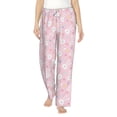 thumbnail image 2 of Lsque Easter Cute Rabbit Print Women's Pajama Pants, Lounge Pant - Comfortable Home Wear,Elastic Waistband, Stylish Design-X-Large, 2 of 9