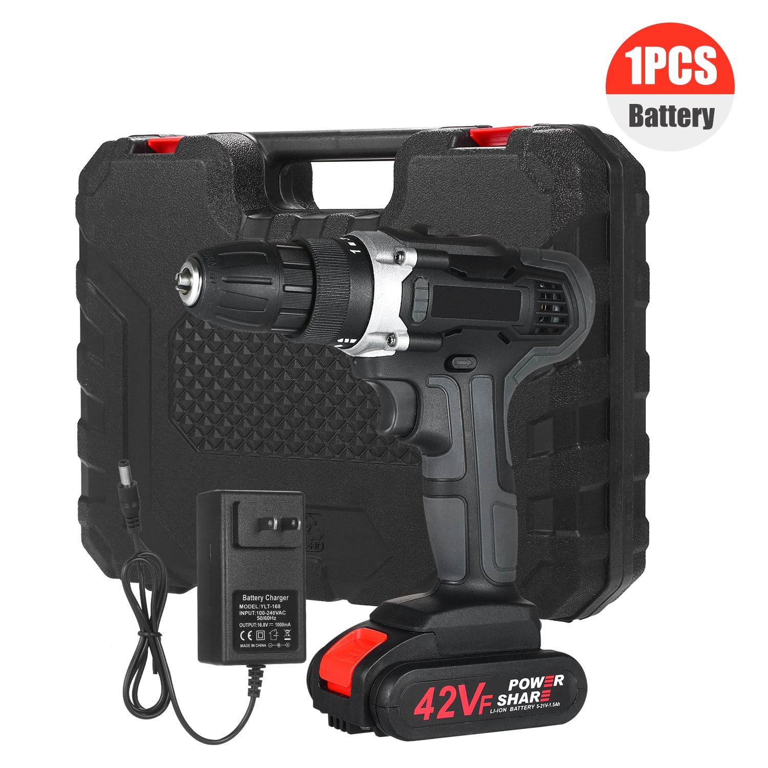 21V Cordless Drill Dirve Kit 2 Speed Brushless Cordless Power Drill