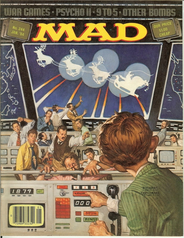 MAD Magazine Vintage Collectible #244 JAN 1984