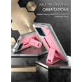 thumbnail image 3 of Poetic Revolution Case for Motorola Moto Edge Plus 2023, Heavy Duty Full Body Cover with Kickstand, Light Pink, 3 of 6
