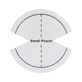 thumbnail image 1 of Under 10 Ruler Cute Bag Template Set Fashion Sewing Cute Bag Pattern Template Set Acrylic Sewing Ruler, 1 of 7