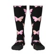 thumbnail image 1 of Fotbe Gradient Butterfly Calcetas Divertidas Estampadas para Hombre y Mujer, Calcetas de Algodón hasta la Rodilla para Caminar, Correr, Enfermería y Embarazo, 1 of 6