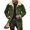 #+001Mint Green, variant on Hogleaql Men's Vintage Suede Jacket Retro Plush Reversed Collar Long Sleeve Zipper Jacket Oversized Thicken Multi-Pocket Winter Coat Sky Blue M