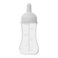 thumbnail image 1 of Botella para condimentos con marcas de medición, boquillas de 1/5, botella con boquilla para ketchup, aderezo para ensaladas, salsa, dispensador de cocina de 350 ml de fácil llenado., 1 of 8