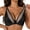 Black, variant on Plus Size Bras for Women Front Closure Bra Mesh Breathable Deep V Push Up Bra Smooth Seamless Full Figure Bra Support Shaping Plunge Brassiere for Large Bust Daily Wear Size S White