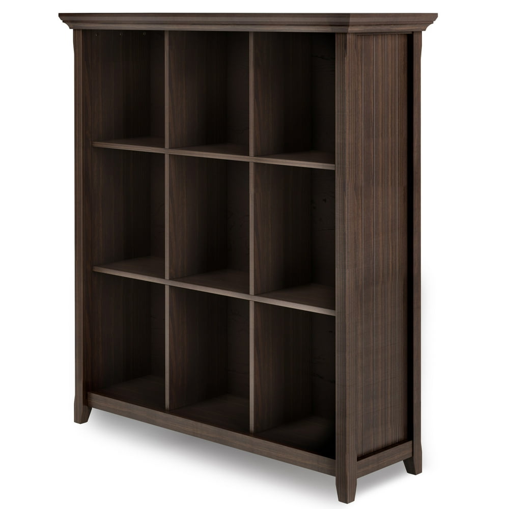 Brooklyn + Max Brunswick Solid Wood 48 inch x 44 inch Rustic 9 Cube