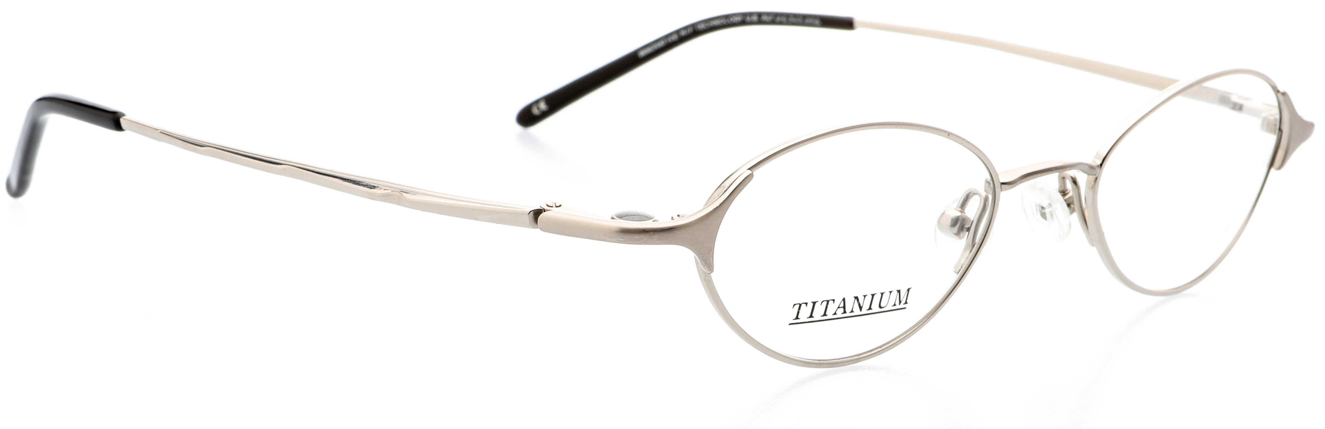 Optical Eyewear Oval Shape, Titanium Full Rim Frame Prescription