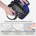 thumbnail image 3 of Naloa Christmas Night Print Lunch Bag for Women & Men Insulated Lunch Box or Cooler Lunch Tote Bags for Work, Travel, Outdoor, 3 of 5