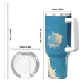 thumbnail image 4 of Pofeuu Clear Sky Blue Cat Print 40oz Ice Bully With Handle And Straw Stainless Steel Vacuum Insulated Cup And 2 In 1 Straw Lid, 4 of 8