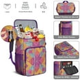 thumbnail image 5 of Rustic Wood Grain Backpack Cooler – Insulated Waterproof Lunch Bag with Aesthetic Artistic Accents for Camping, Fishing, and Road Trips, 5 of 6