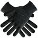 thumbnail image 1 of Guantes térmicos para peinar el cabello, 2 unidades, guantes resistentes al calor con protuberancias de silicona, guantes profesionales a prueba de calor, bloqueo de calor para rizador, varita, planch, 1 of 5