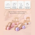 thumbnail image 4 of JUNWELL Small Wooden Cars Educational Wooden Toy Car Beech Toy Cars Wooden Toy Cars Wooden Vehicles for Infant   over 3 Months, 4 of 7