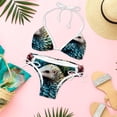 thumbnail image 6 of Pangolin Swimsuit Women Bikini Sets, Detachable Sponge Adjustable Strap Swim Suits, Two-Pack- Beachwear Pool Party Summer Vacation, 6 of 6