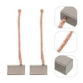 Weiweiguan 4pcs Carbon Motor Brushes Carbon Brush Motor Repair Brushes