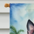 thumbnail image 3 of Boston Terrier Luau House Flag, 3 of 7