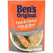 Riz aux fines herbes et riz sauvage Vite & Bon de marque Ben's Original, 132 g
