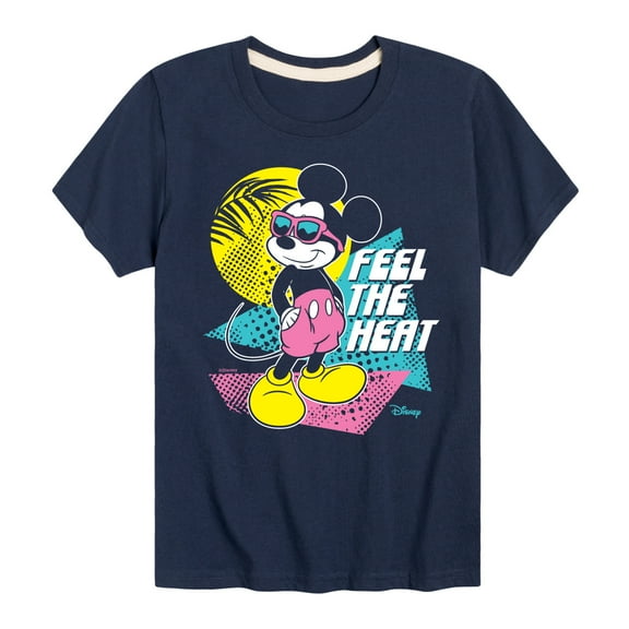 Disney - Feel The Heat - Toddler & Youth Short Sleeve Graphic T-Shirt
