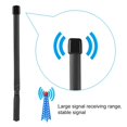 thumbnail image 4 of M Buder Antena Plegable Walkie Talkie SMA Hembra Banda Dual VHF/UHF 136-520MHz 33 cm Táctica Negro, 4 of 9